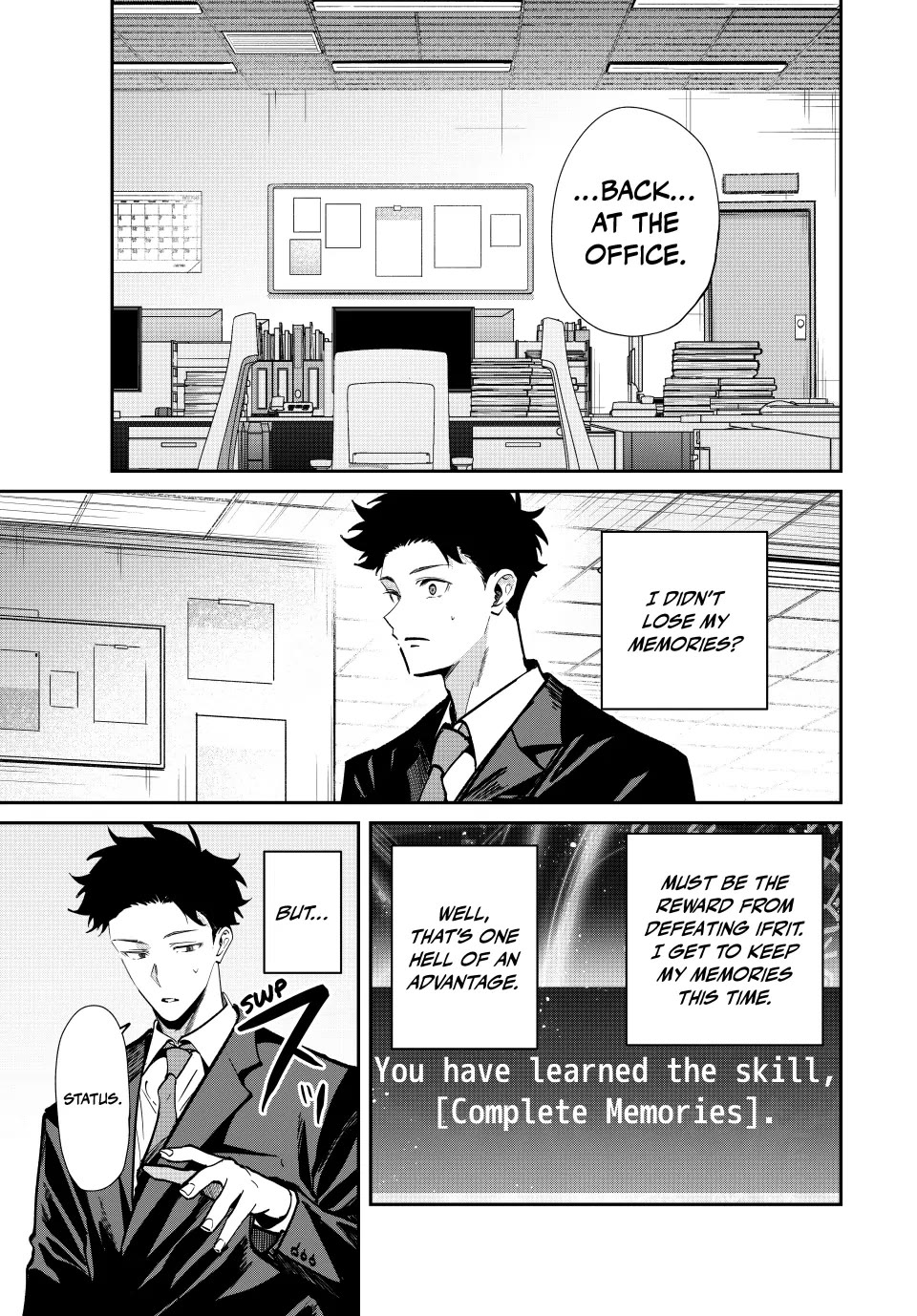 Only I Know That the World Will End. In a World Where Monsters Appear, I Level up by Returning From Death chapter 107 page 3