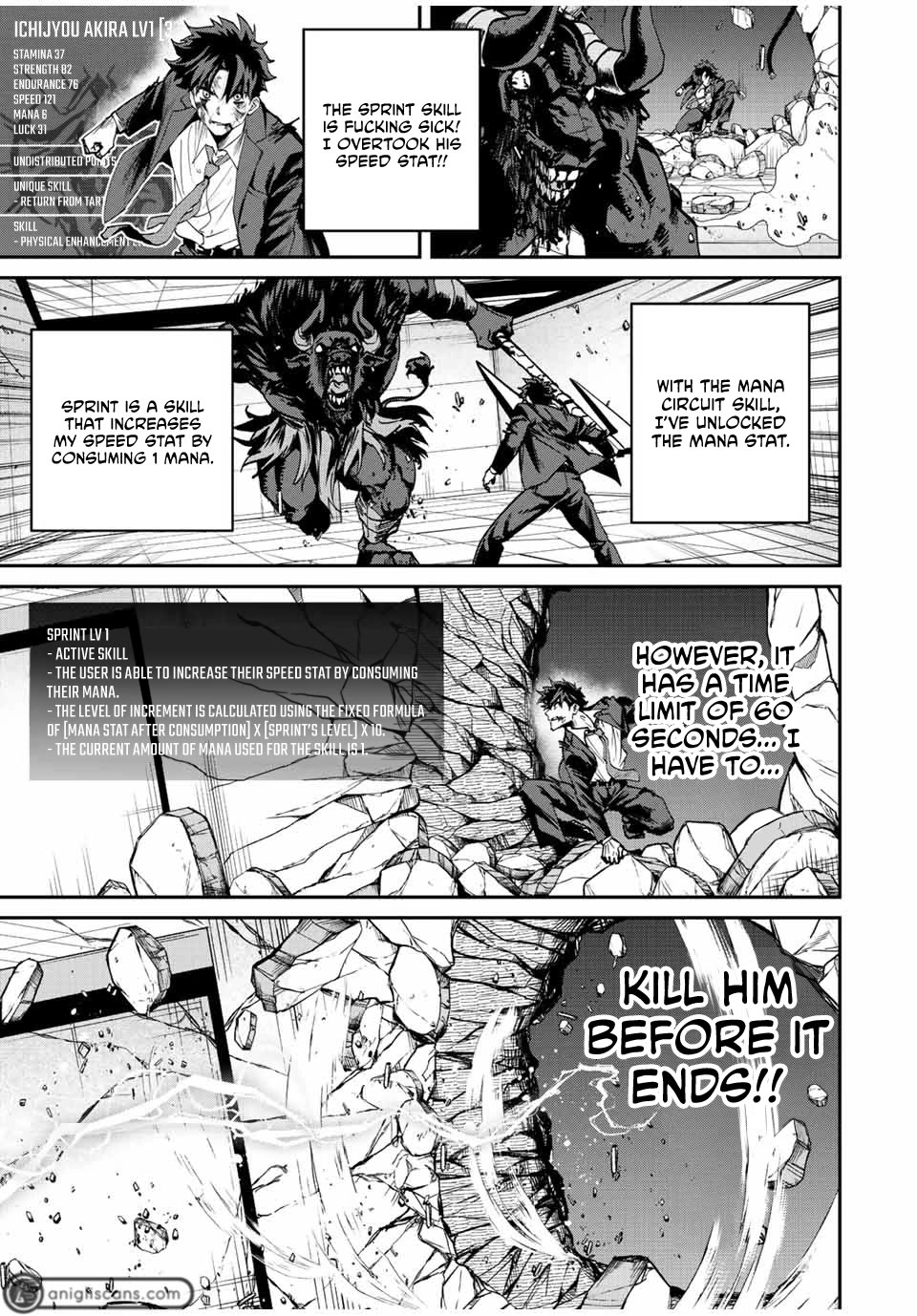 Only I Know That the World Will End. In a World Where Monsters Appear, I Level up by Returning From Death chapter 11 page 12