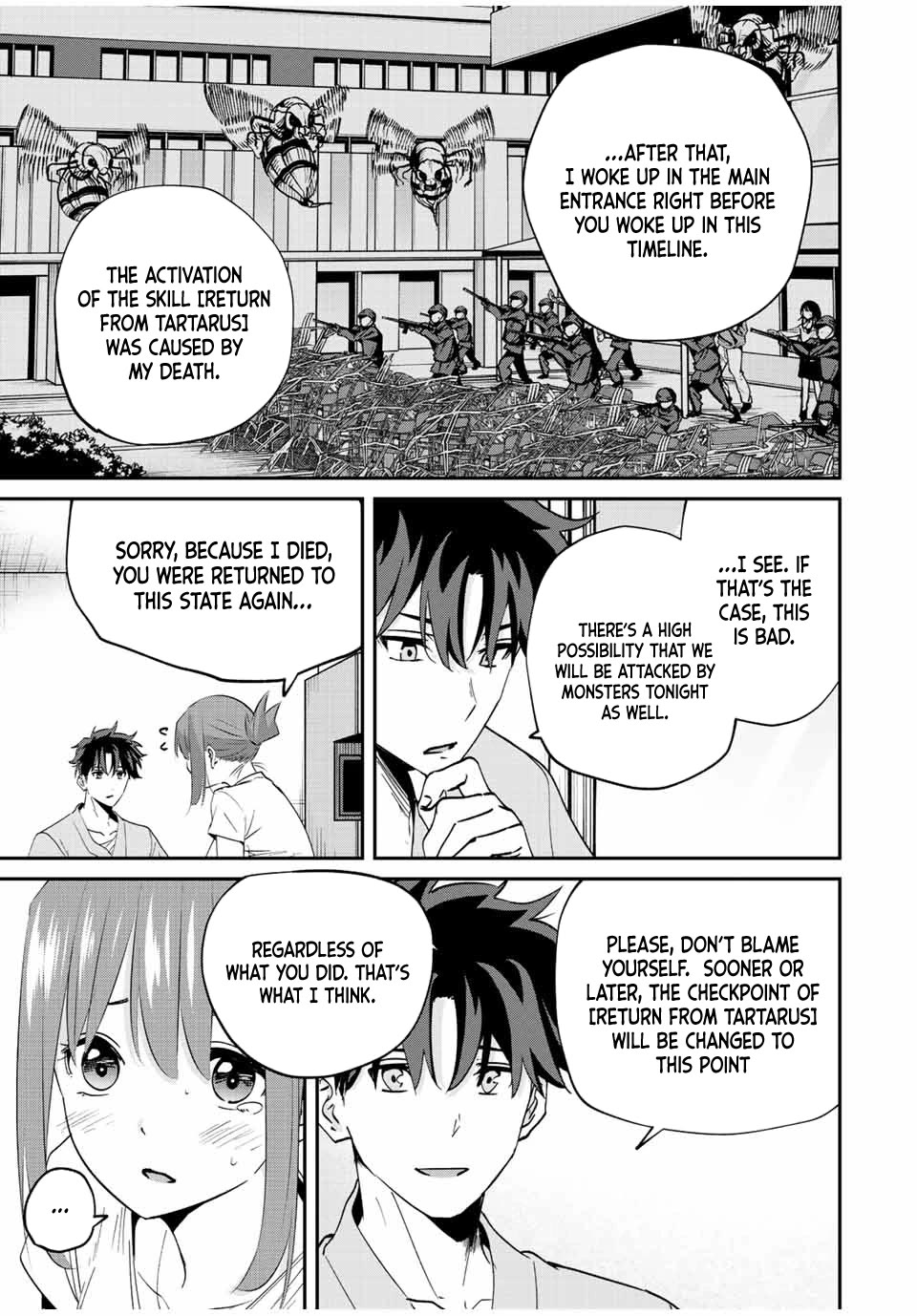 Only I Know That the World Will End. In a World Where Monsters Appear, I Level up by Returning From Death chapter 17 page 6