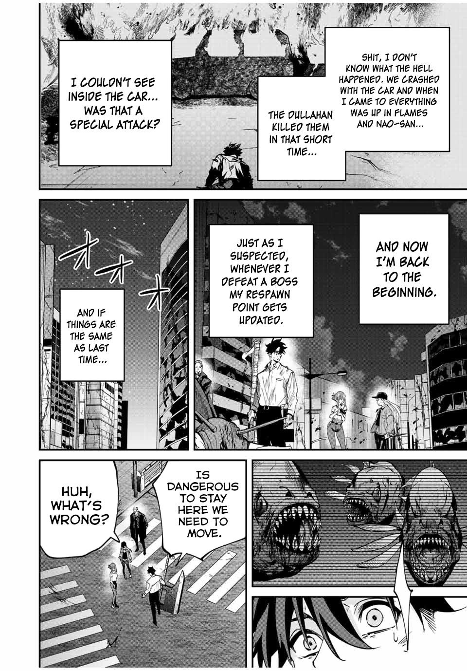 Only I Know That the World Will End. In a World Where Monsters Appear, I Level up by Returning From Death chapter 32 page 2