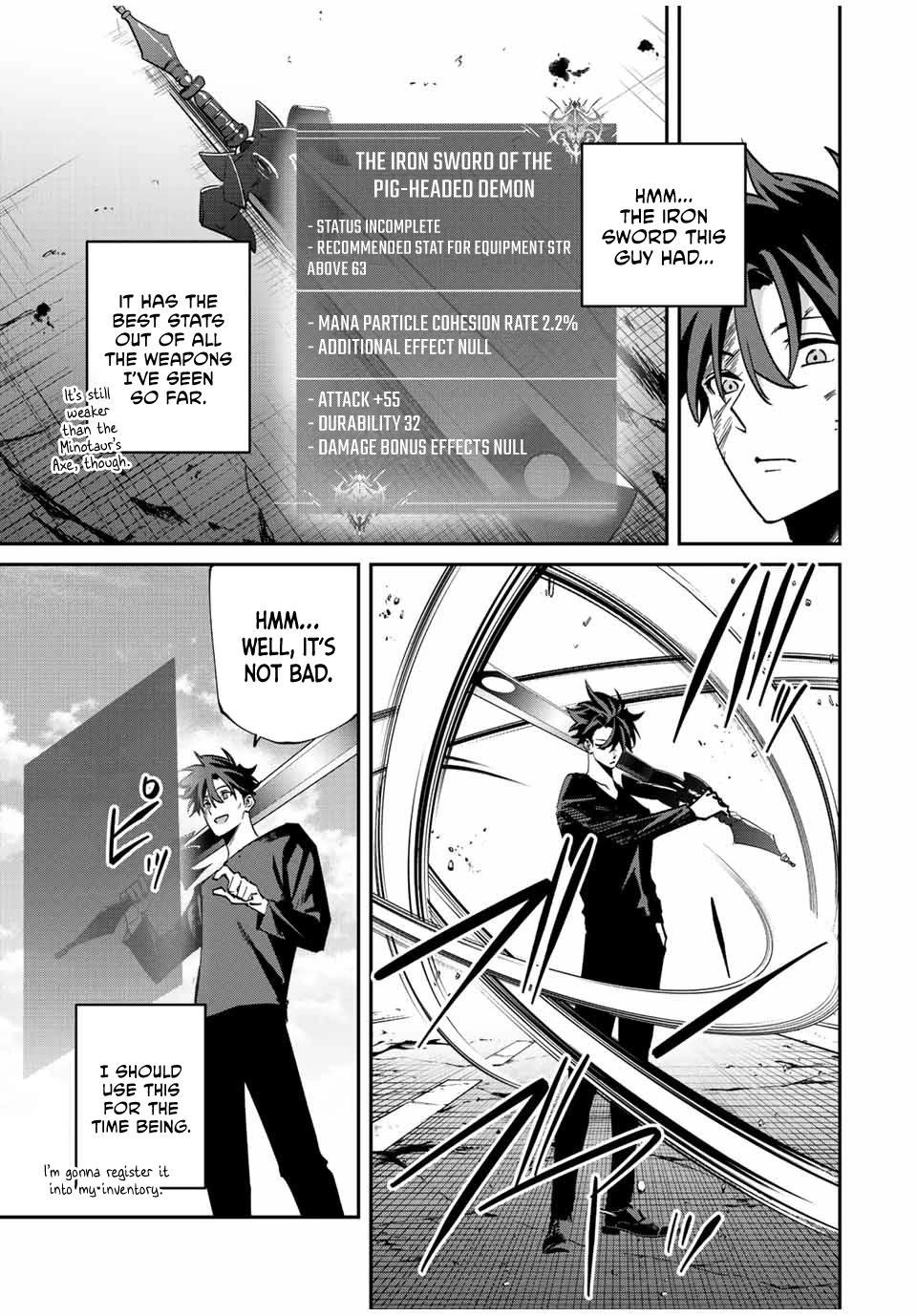 Only I Know That the World Will End. In a World Where Monsters Appear, I Level up by Returning From Death chapter 42 page 12