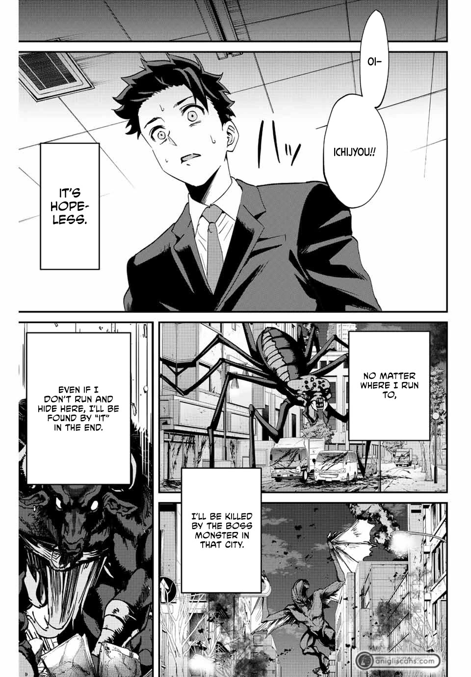 Only I Know That the World Will End. In a World Where Monsters Appear, I Level up by Returning From Death chapter 6 page 13