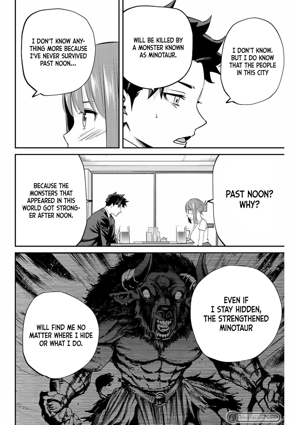 Only I Know That the World Will End. In a World Where Monsters Appear, I Level up by Returning From Death chapter 7 page 11