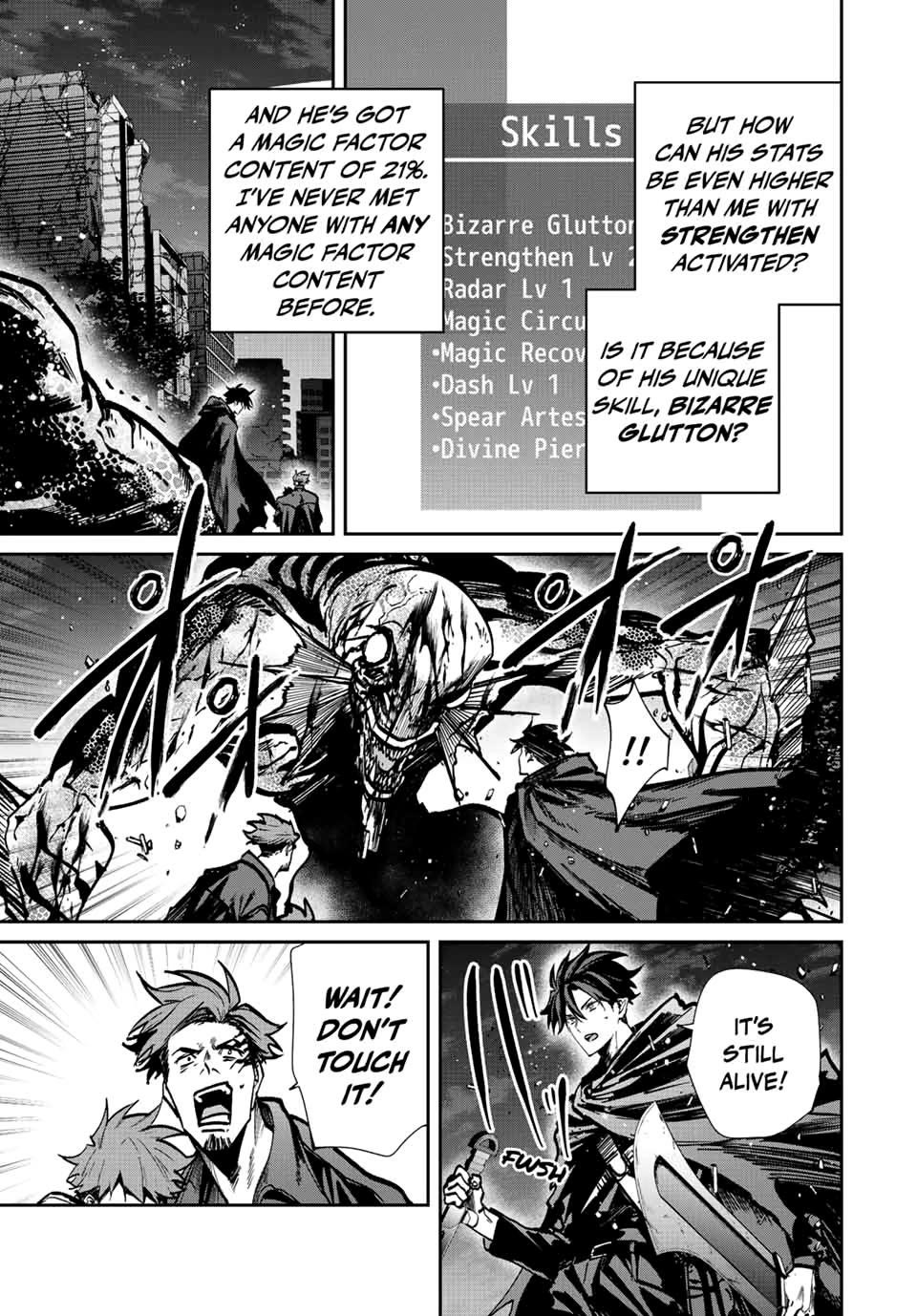 Only I Know That the World Will End. In a World Where Monsters Appear, I Level up by Returning From Death chapter 73 page 3