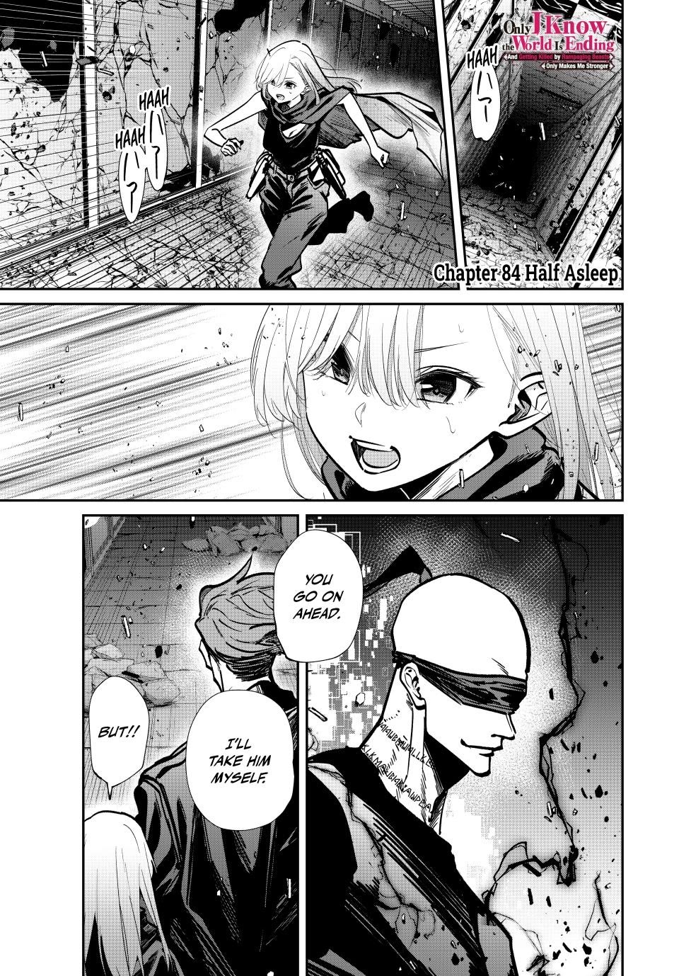 Only I Know That the World Will End. In a World Where Monsters Appear, I Level up by Returning From Death chapter 84 page 1
