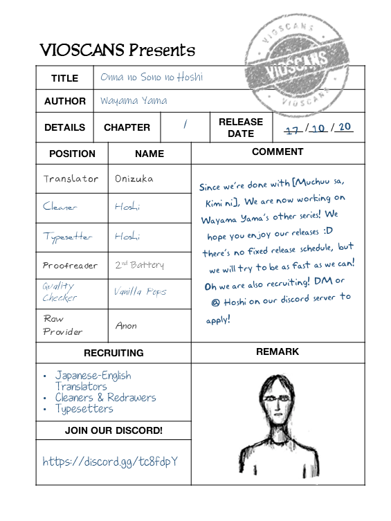 Onna no Sono no Hoshi chapter 1 page 1