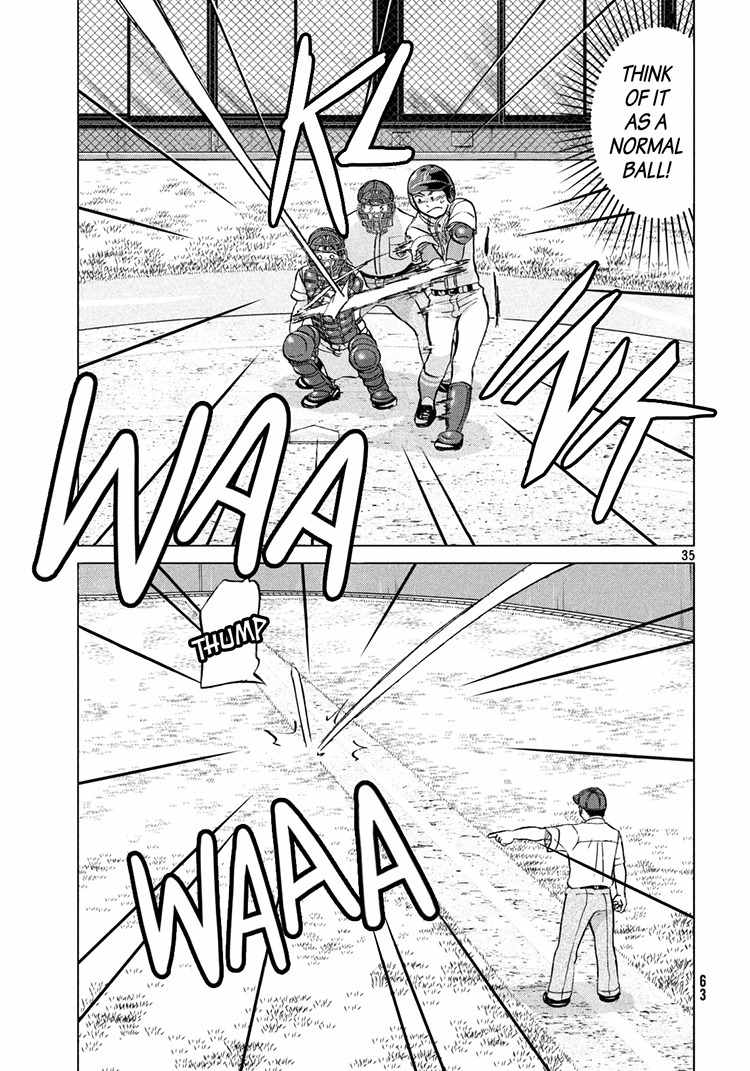 Ookiku Furikabutte chapter 115 page 35