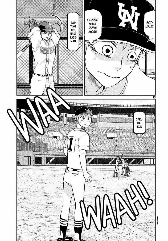 Ookiku Furikabutte chapter 117 page 13