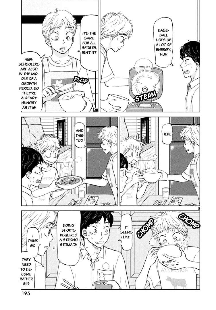 Ookiku Furikabutte chapter 121 page 10