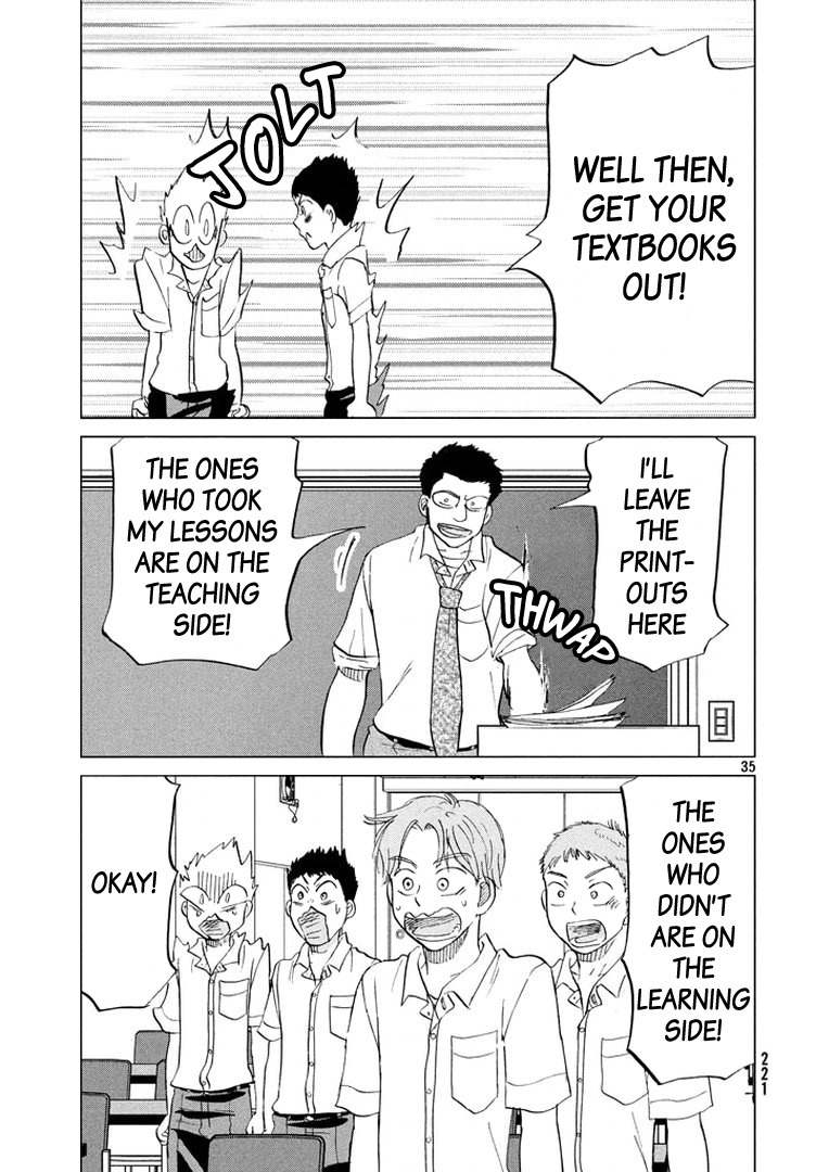 Ookiku Furikabutte chapter 121 page 36