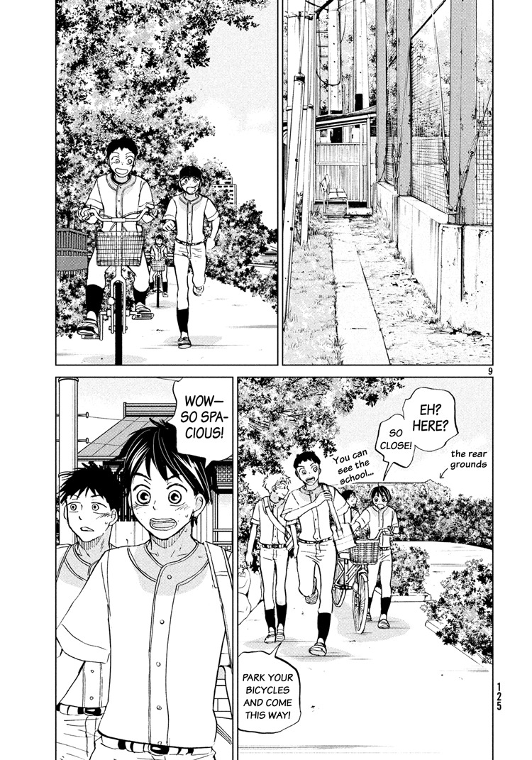 Ookiku Furikabutte chapter 122 page 10