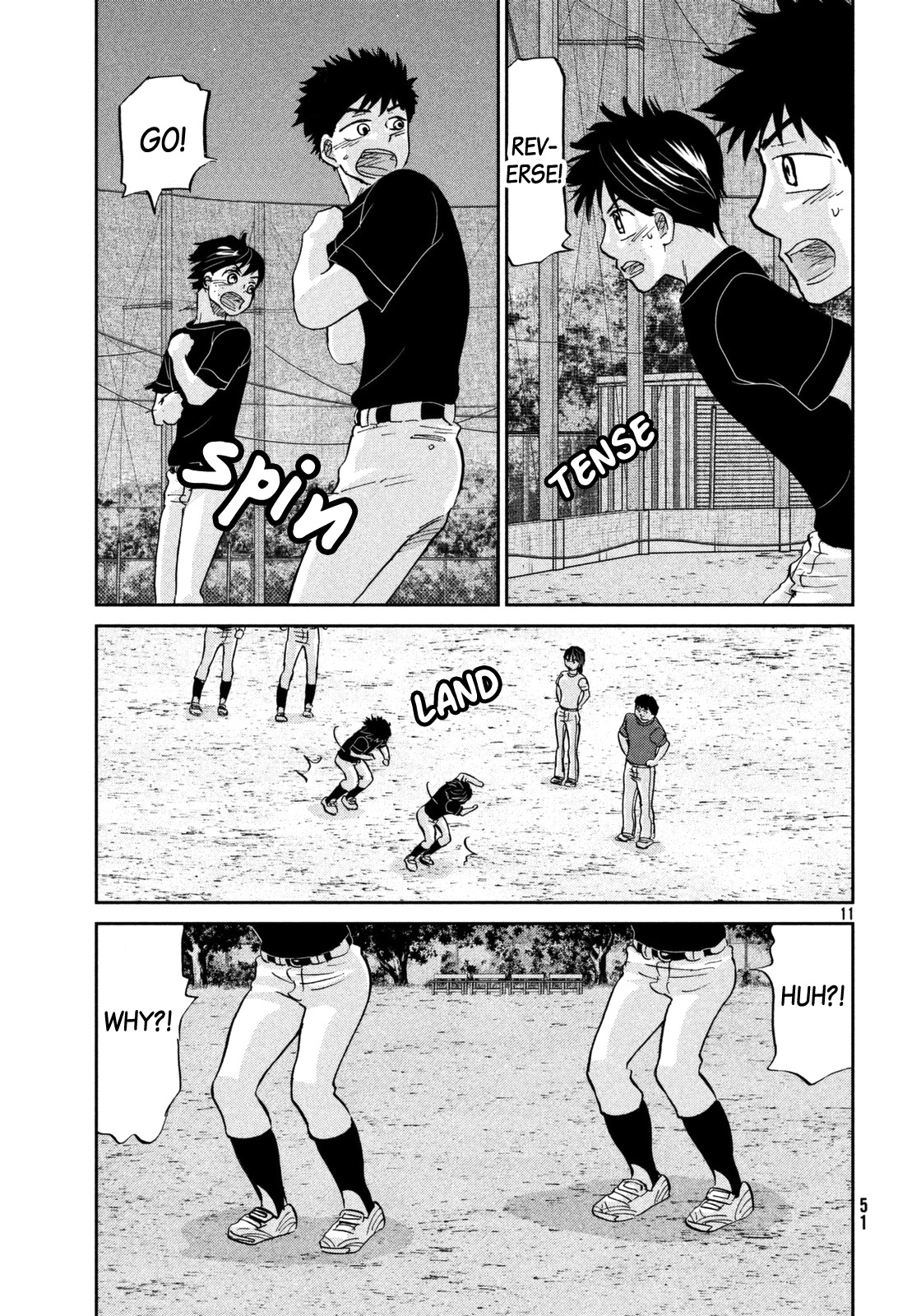 Ookiku Furikabutte chapter 124 page 12