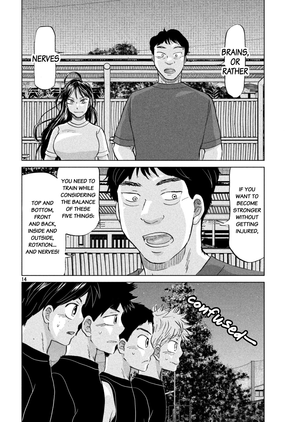 Ookiku Furikabutte chapter 124 page 15