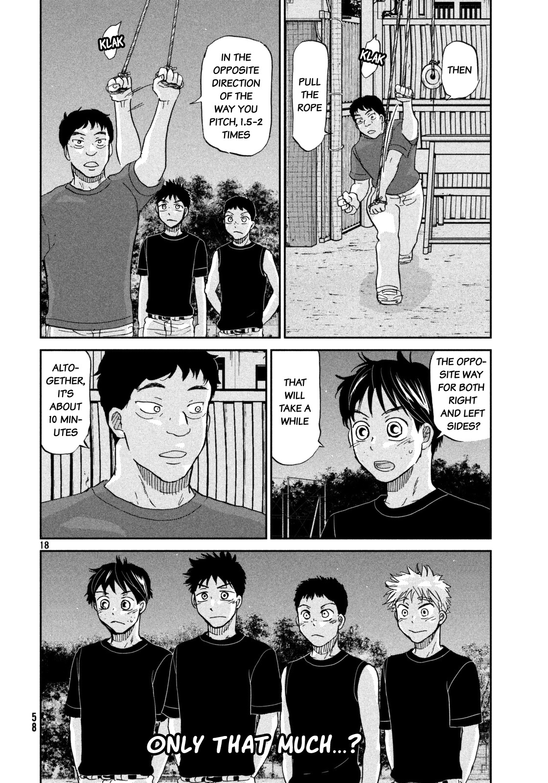 Ookiku Furikabutte chapter 124 page 19