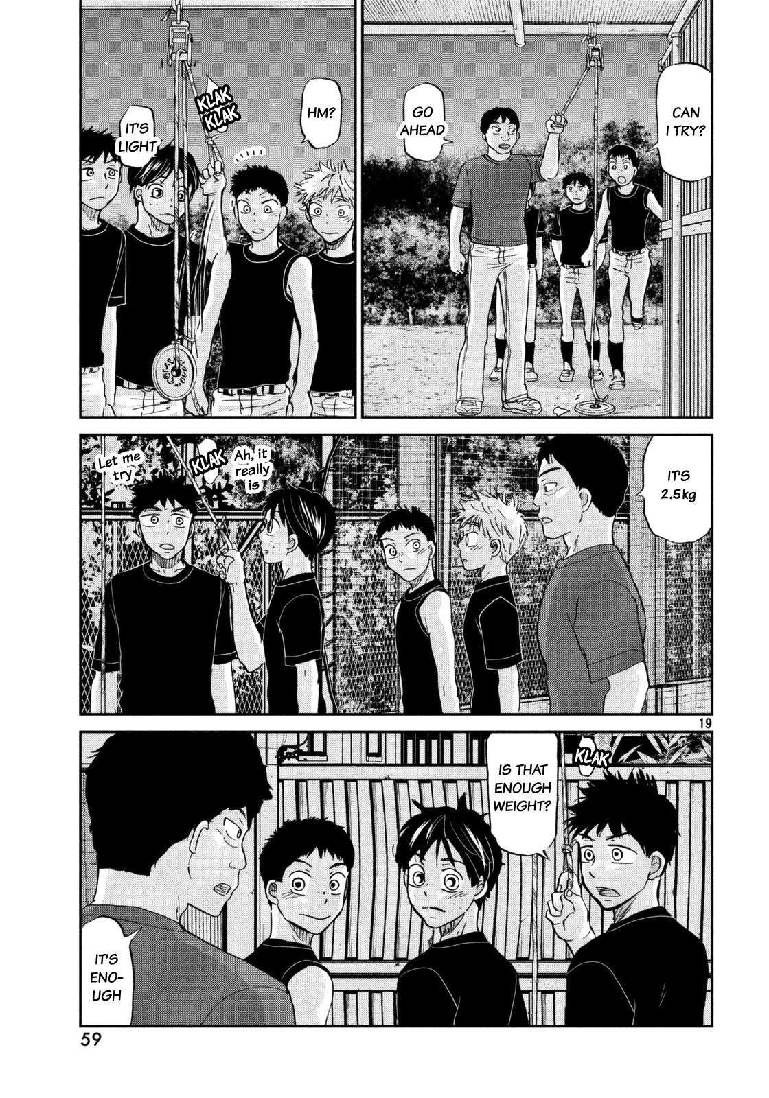 Ookiku Furikabutte chapter 124 page 20