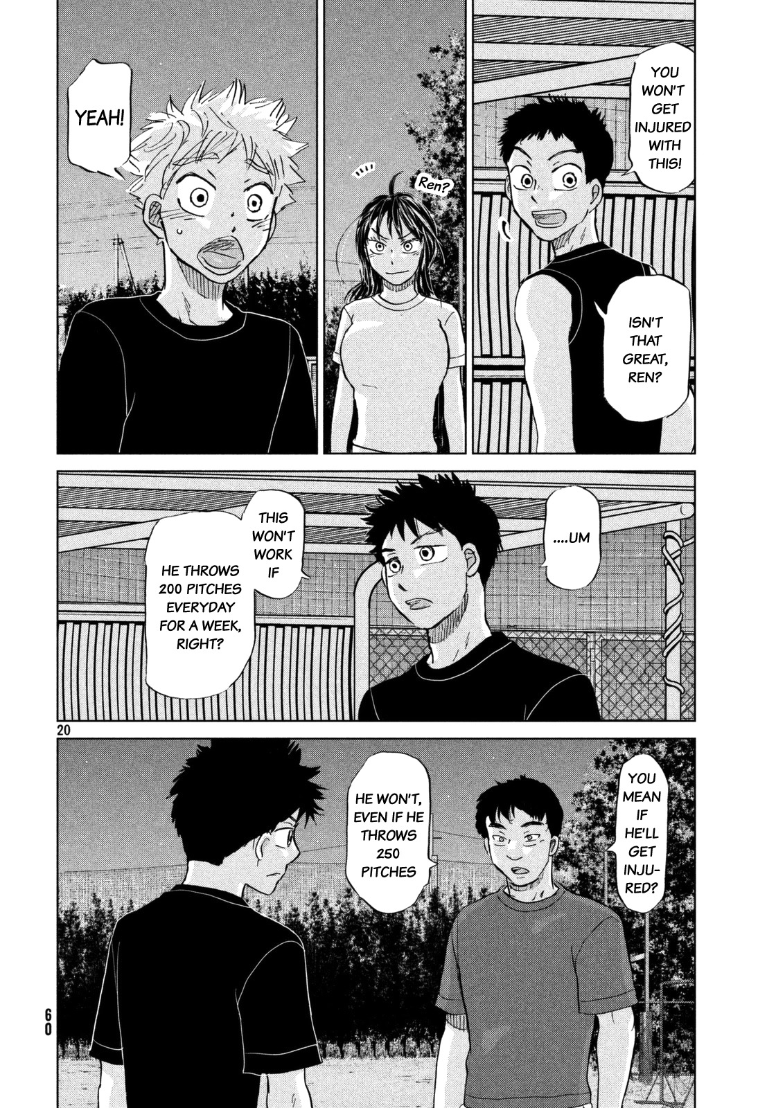 Ookiku Furikabutte chapter 124 page 21