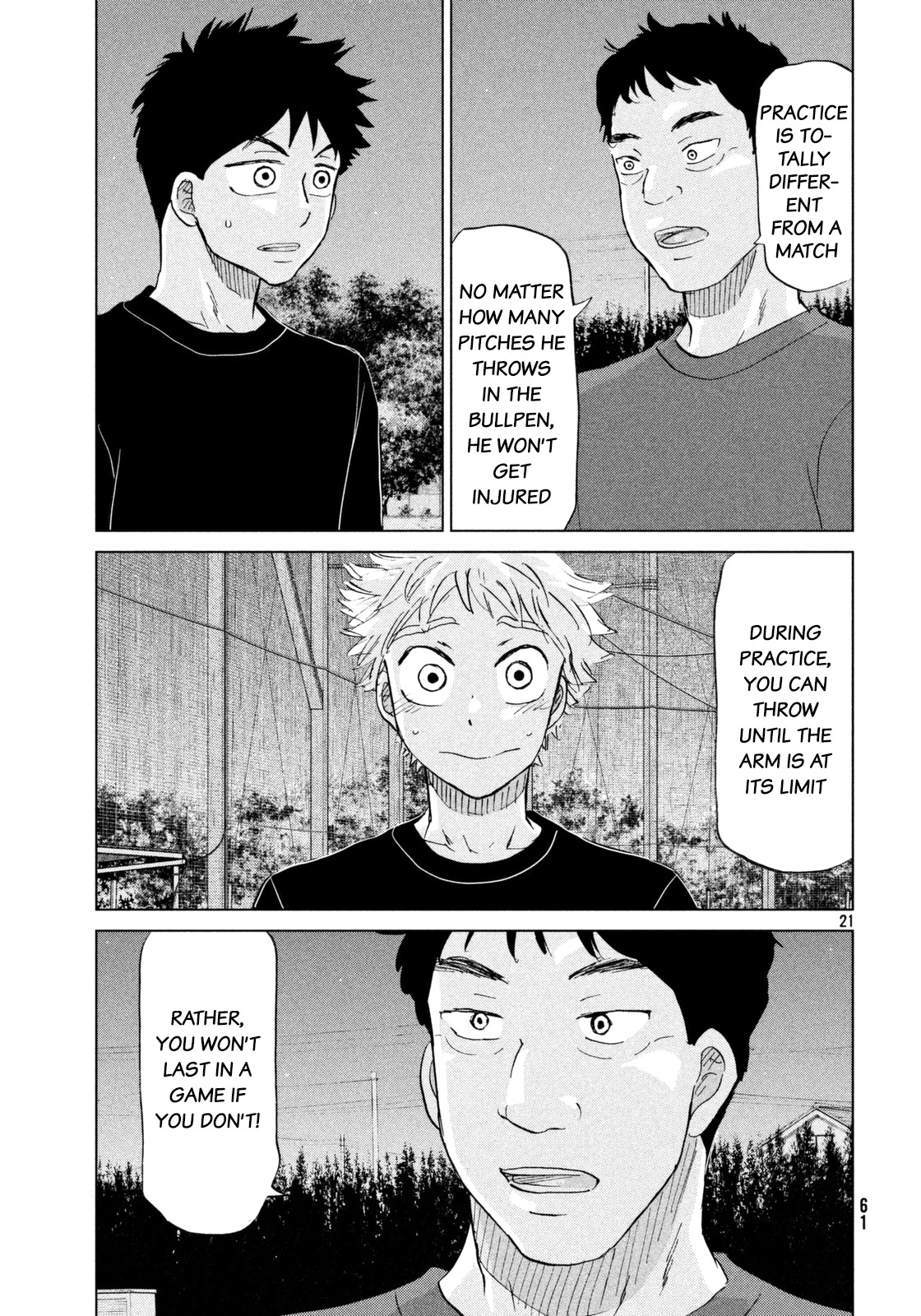 Ookiku Furikabutte chapter 124 page 22