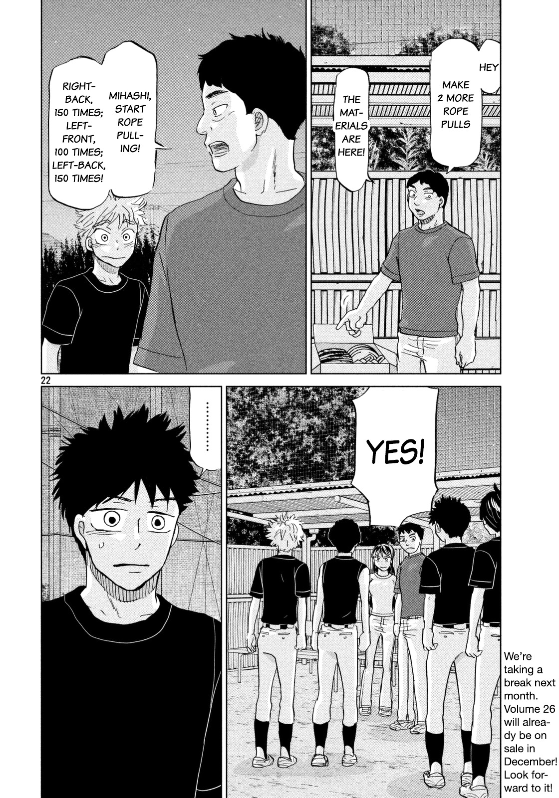 Ookiku Furikabutte chapter 124 page 23