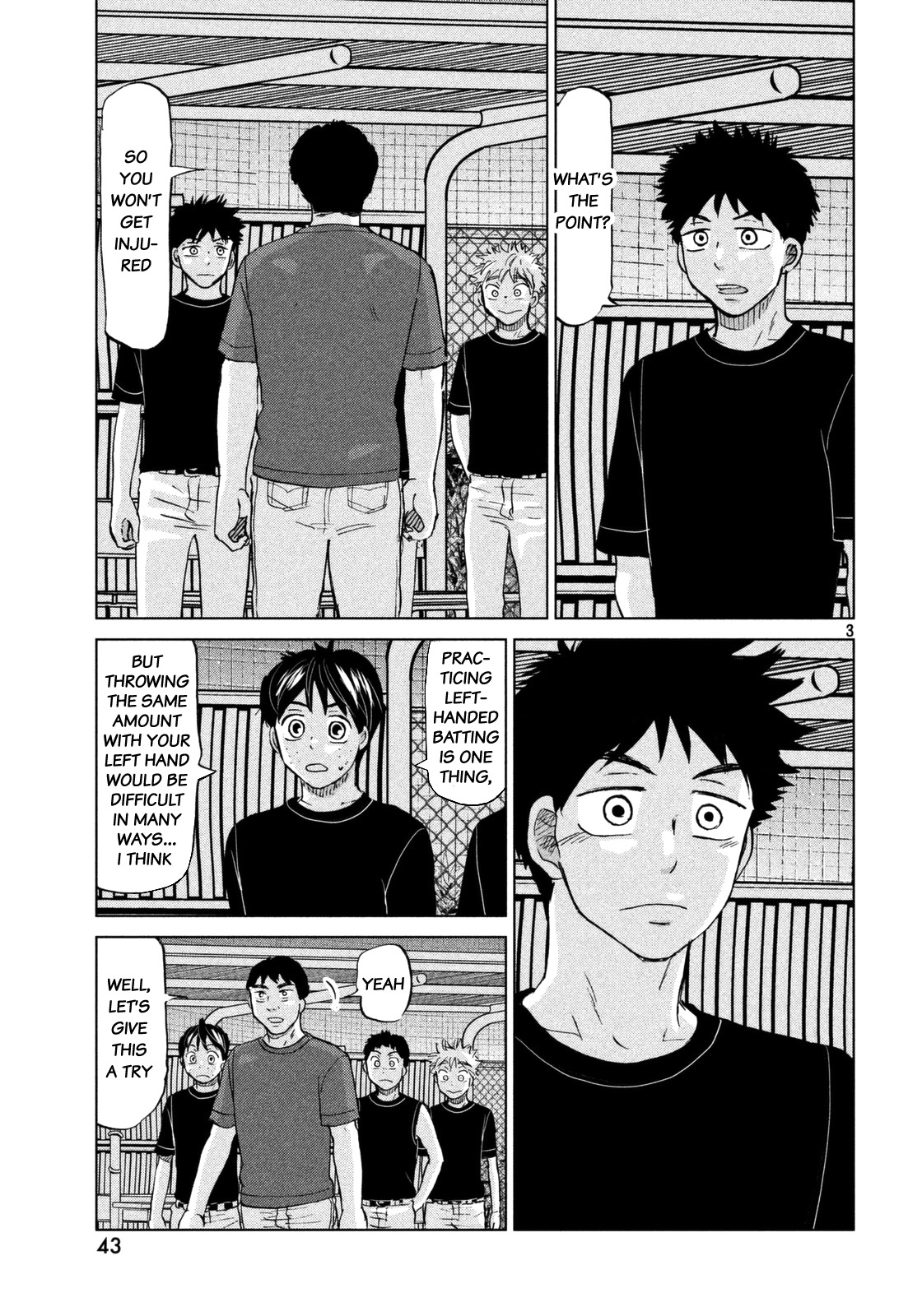 Ookiku Furikabutte chapter 124 page 4