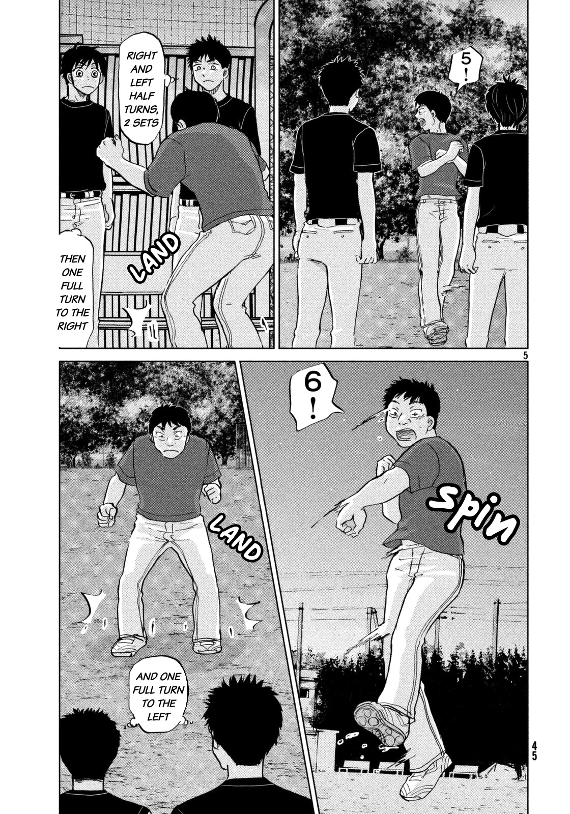 Ookiku Furikabutte chapter 124 page 6