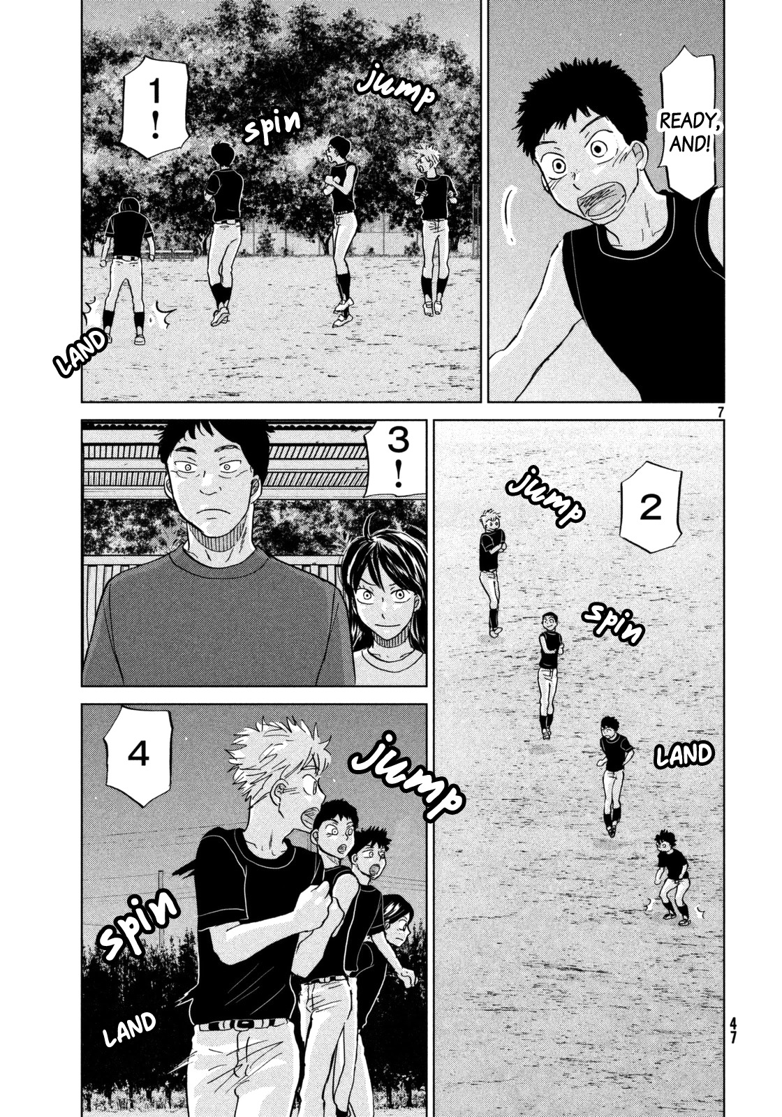 Ookiku Furikabutte chapter 124 page 8