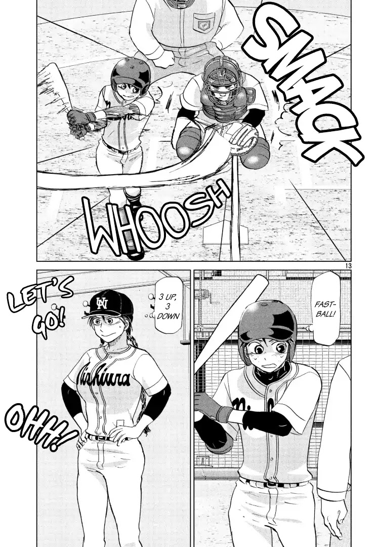 Ookiku Furikabutte chapter 142 page 14