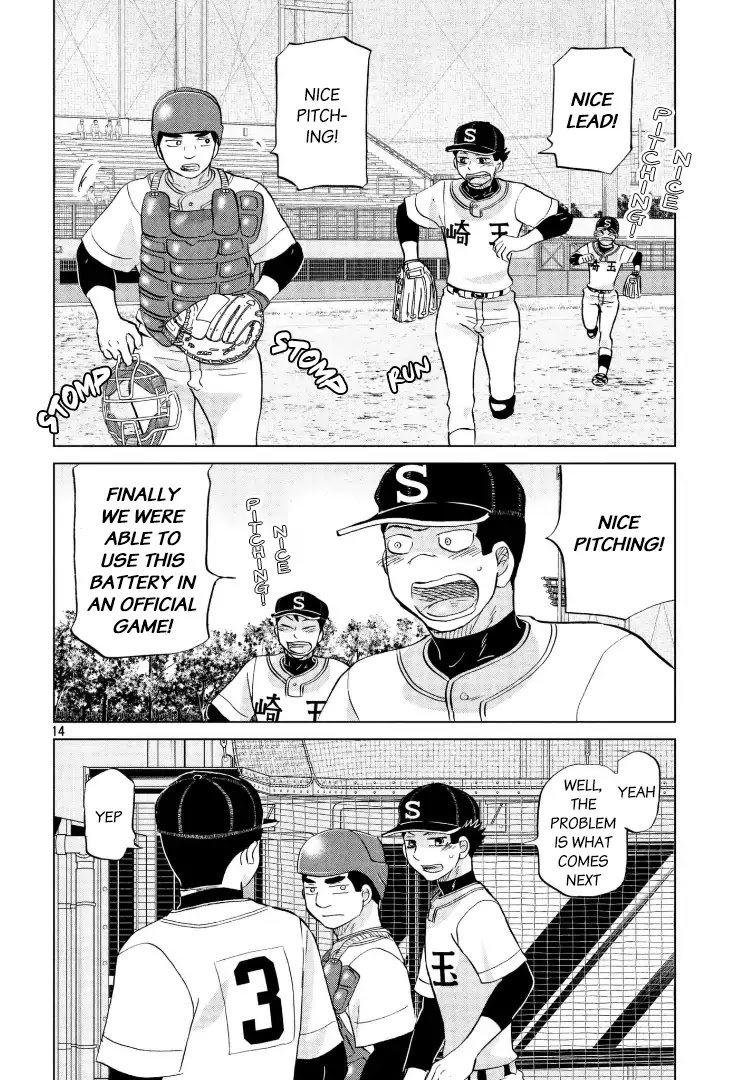 Ookiku Furikabutte chapter 142 page 15