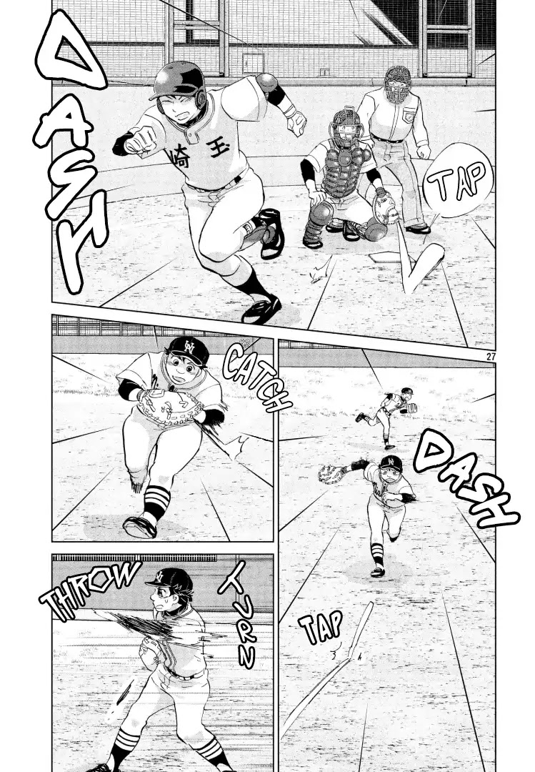 Ookiku Furikabutte chapter 142 page 28