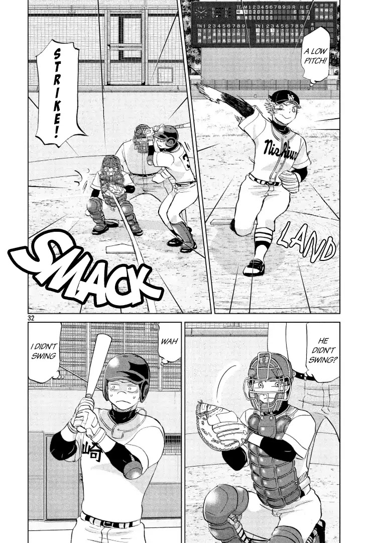 Ookiku Furikabutte chapter 142 page 33