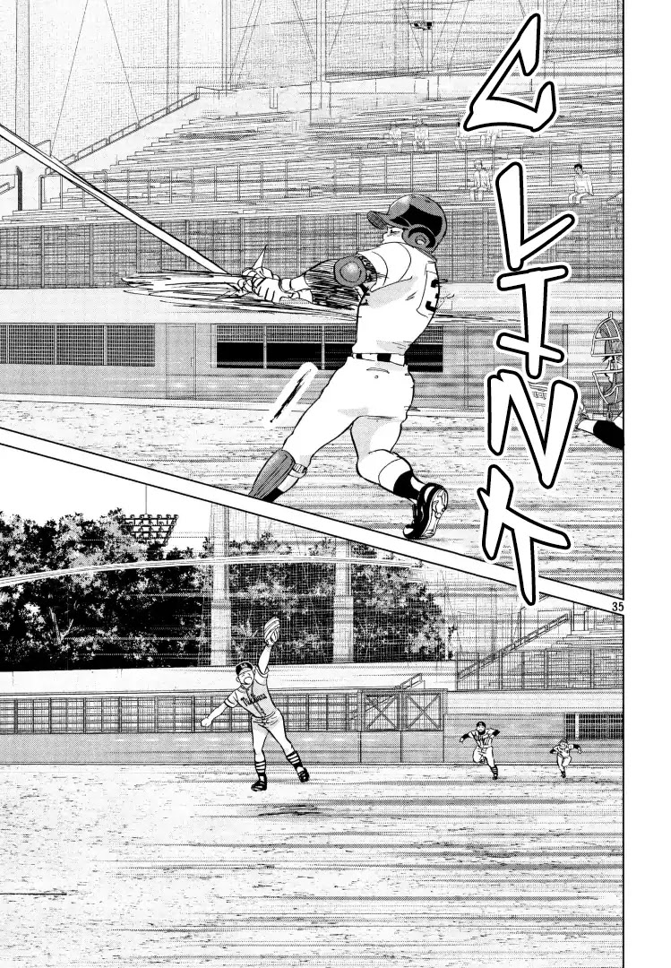 Ookiku Furikabutte chapter 142 page 36