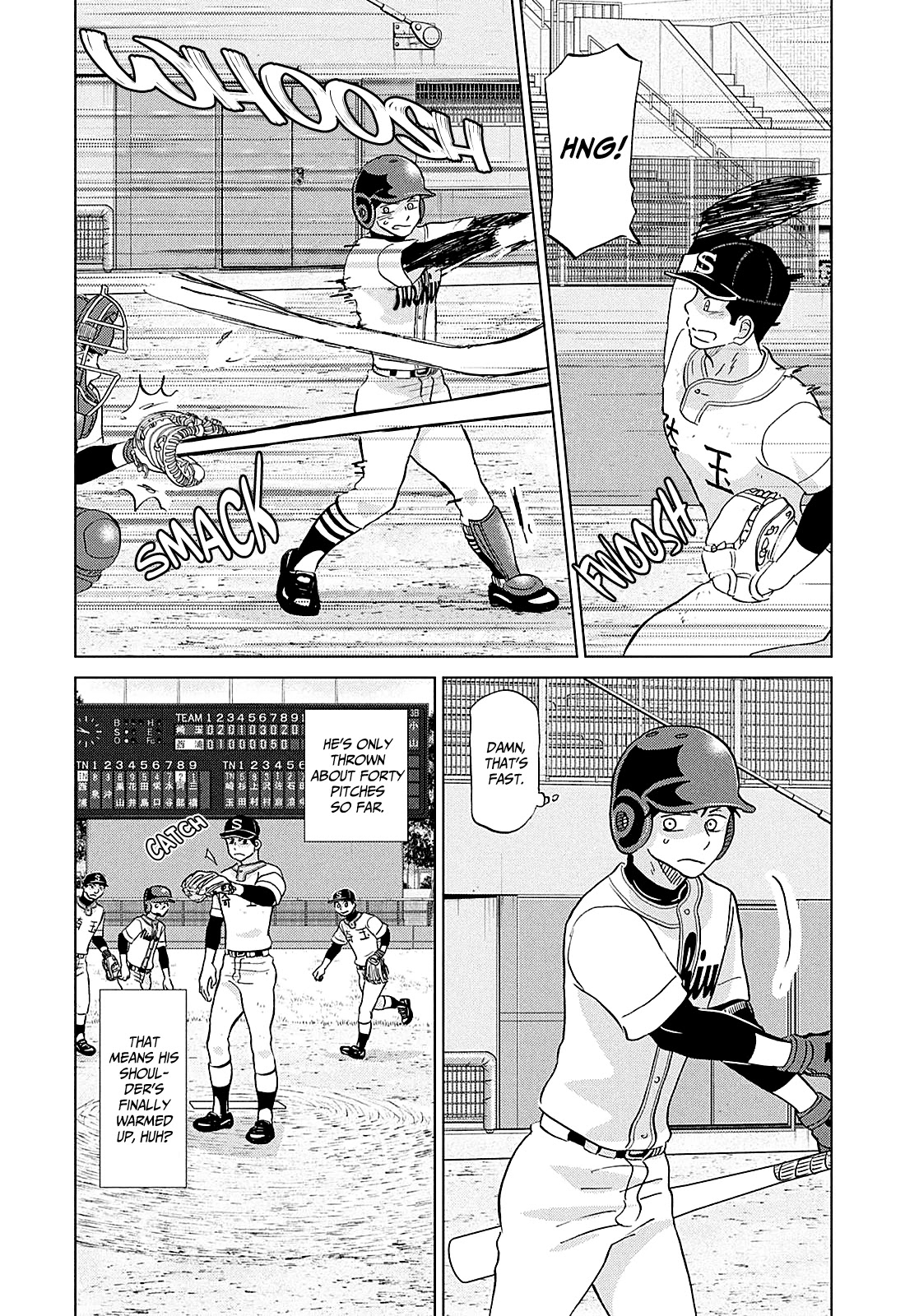 Ookiku Furikabutte chapter 151 page 10