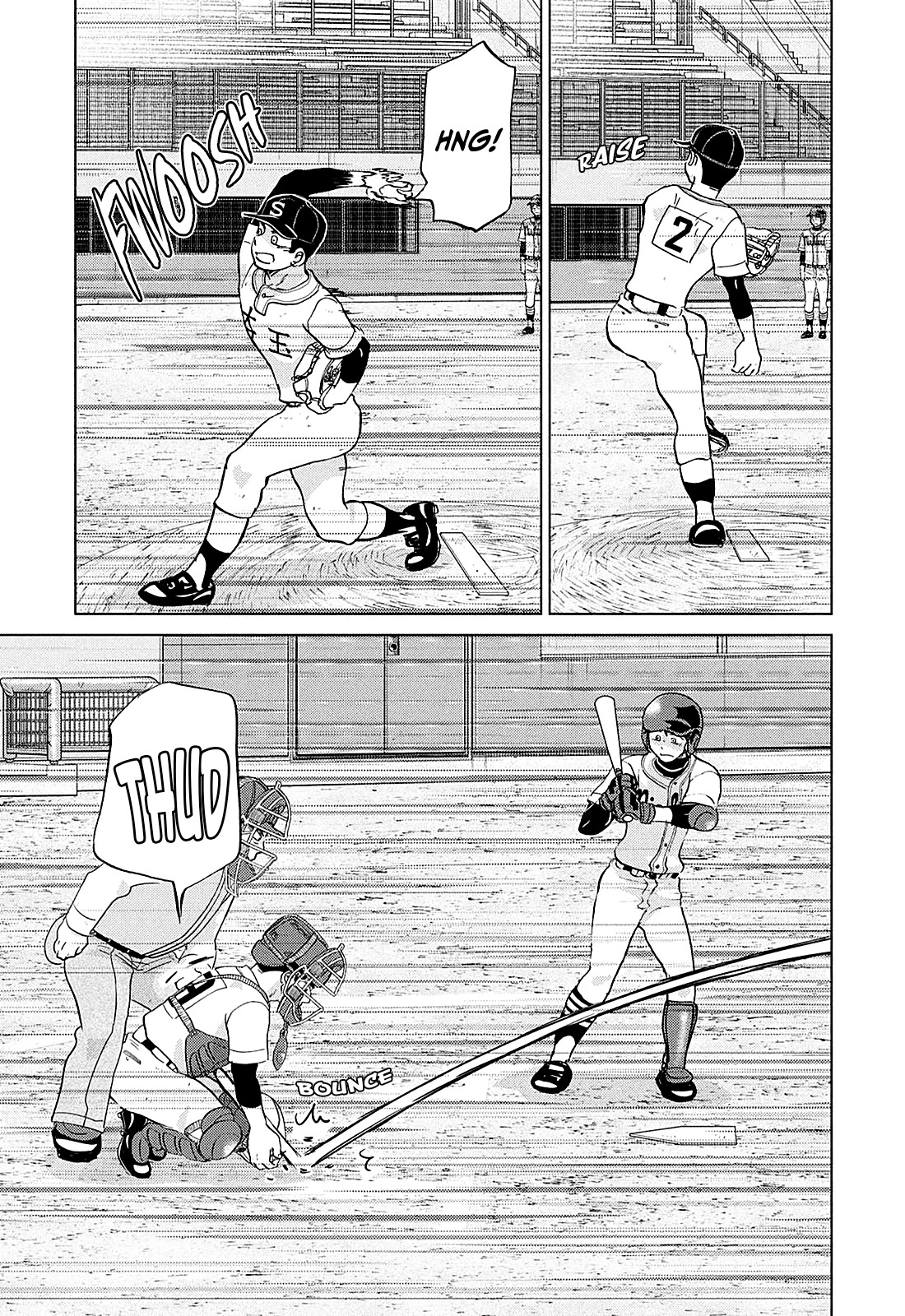 Ookiku Furikabutte chapter 151 page 14