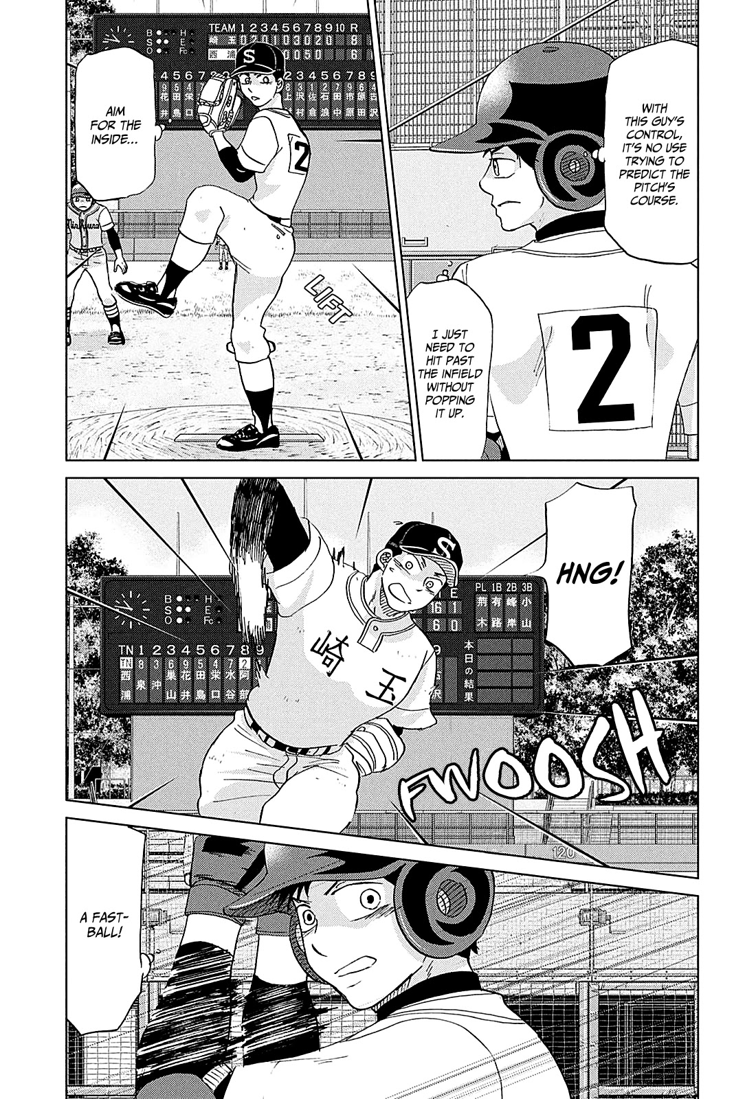 Ookiku Furikabutte chapter 151 page 16