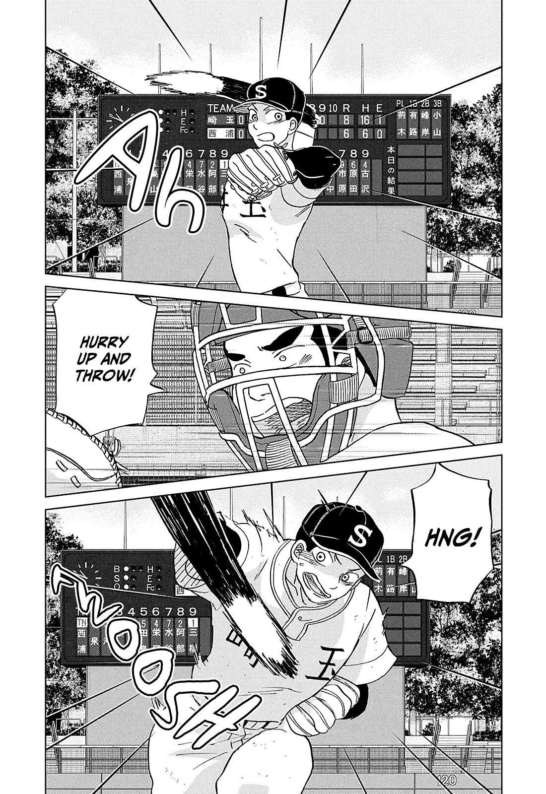 Ookiku Furikabutte chapter 151 page 33