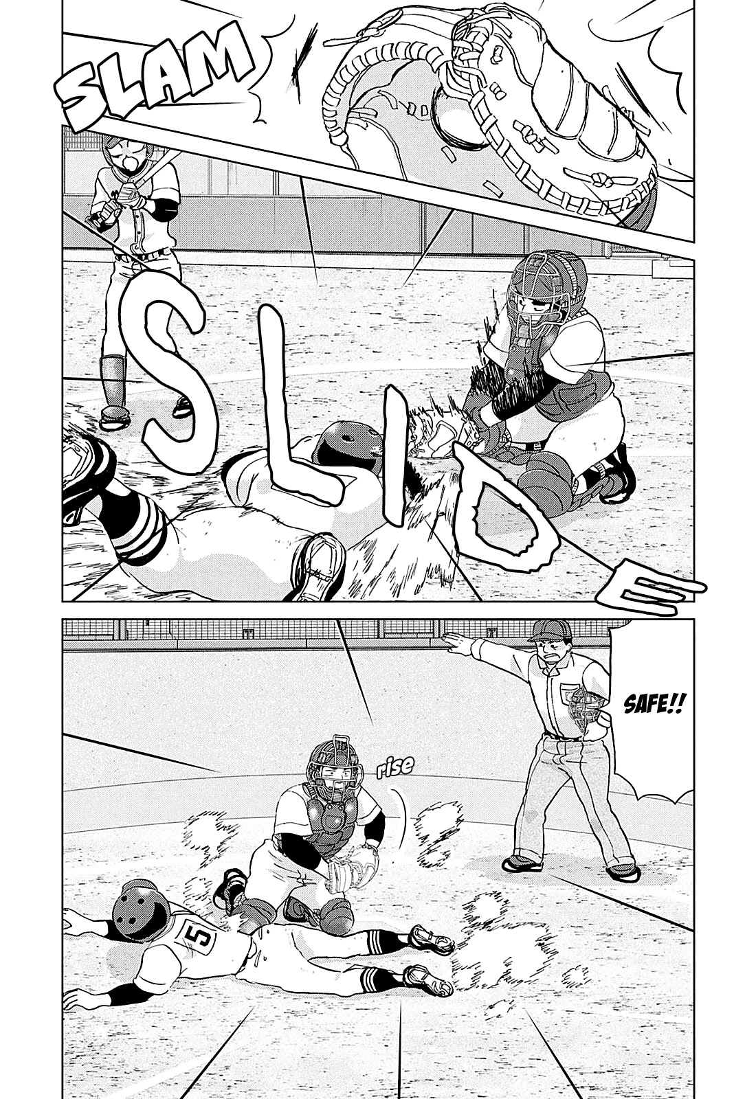 Ookiku Furikabutte chapter 151 page 35