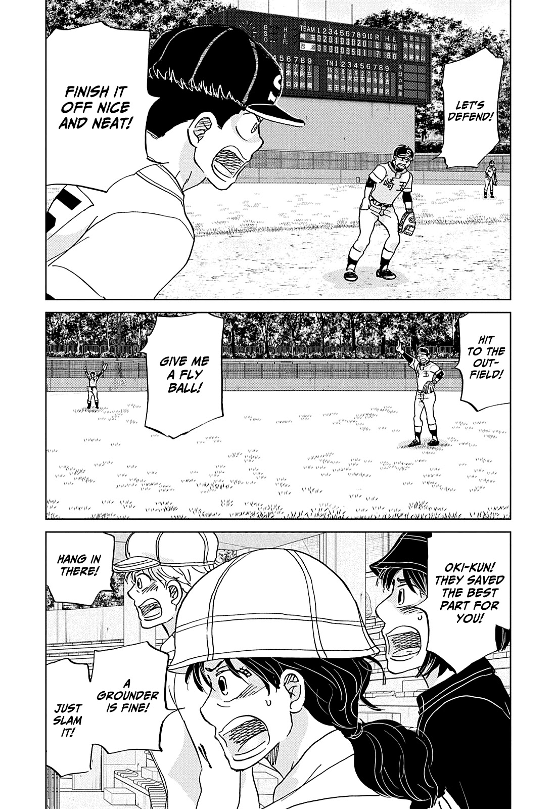 Ookiku Furikabutte chapter 152 page 22