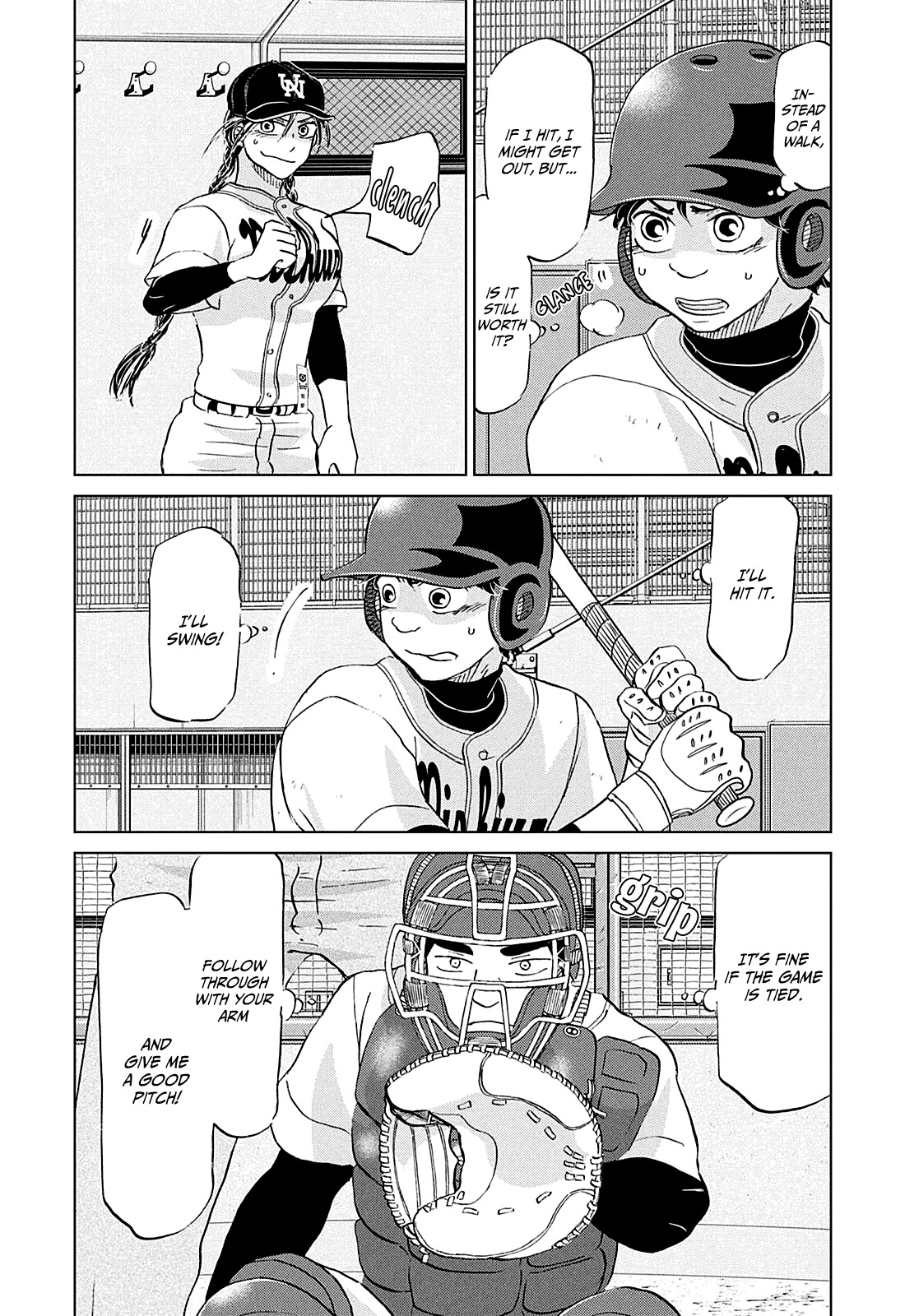 Ookiku Furikabutte chapter 152 page 32