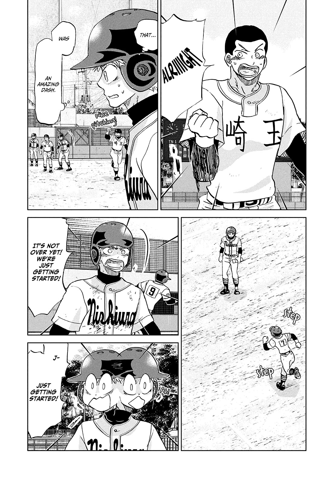 Ookiku Furikabutte chapter 152 page 9