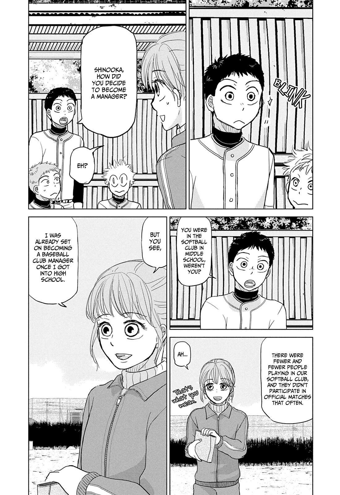 Ookiku Furikabutte chapter 164 page 3