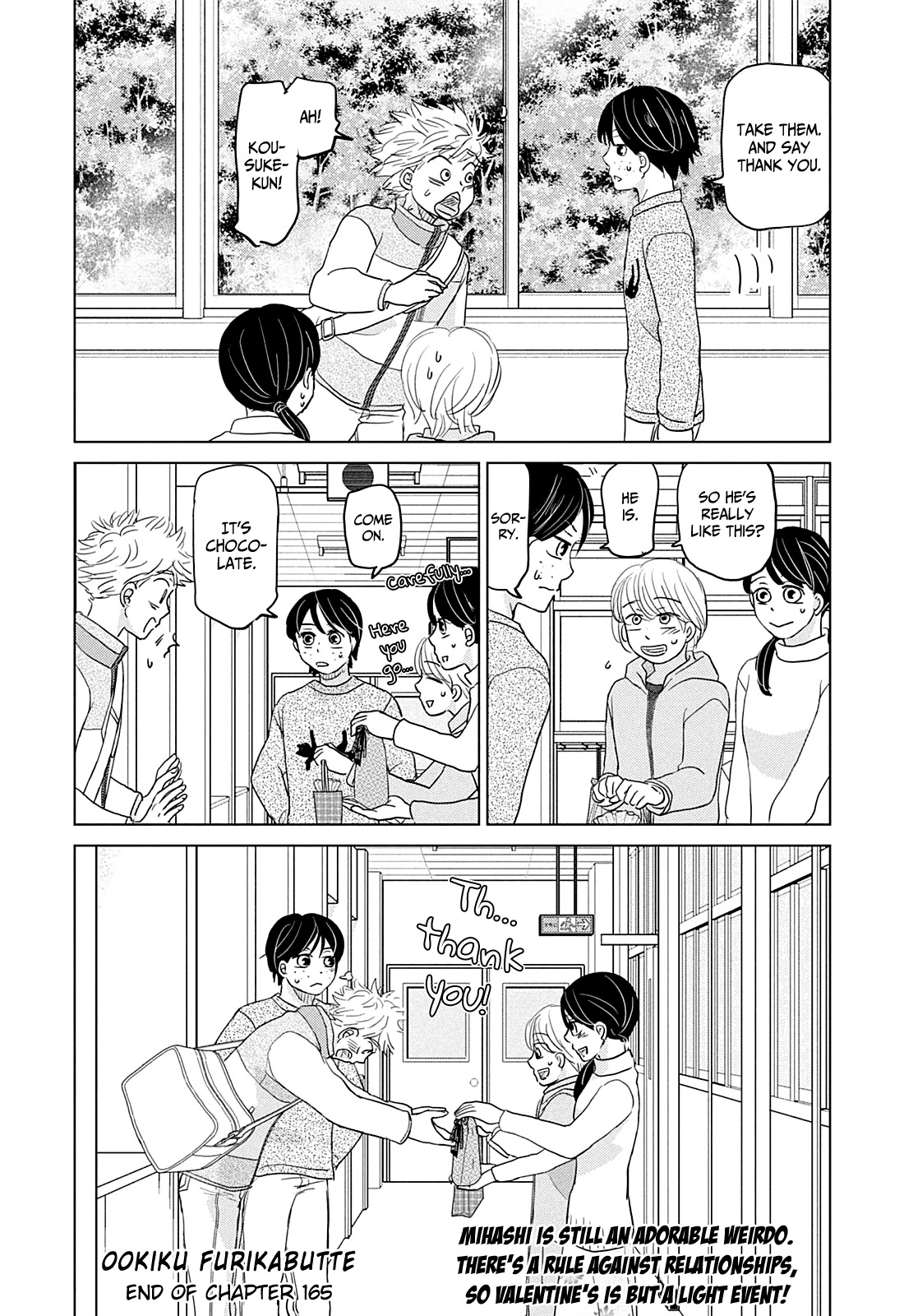 Ookiku Furikabutte chapter 165 page 34