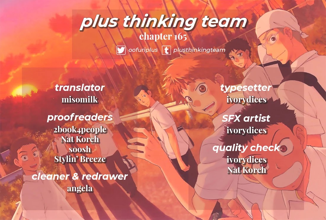 Ookiku Furikabutte chapter 165 page 35