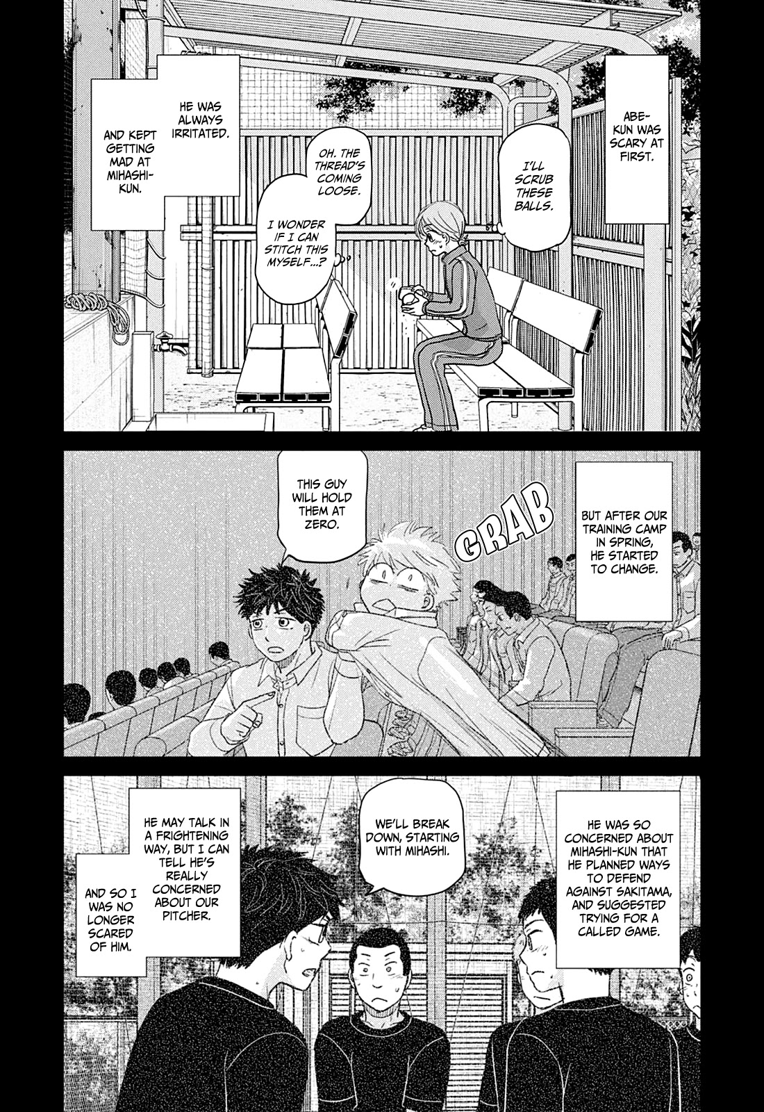 Ookiku Furikabutte chapter 165 page 9