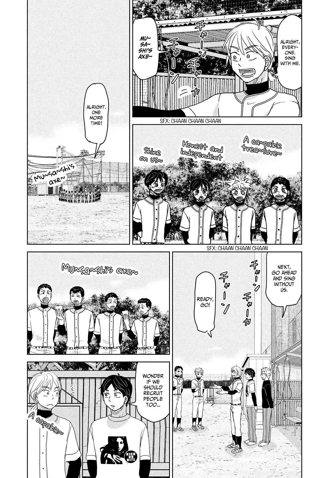 Ookiku Furikabutte chapter 187 page 8