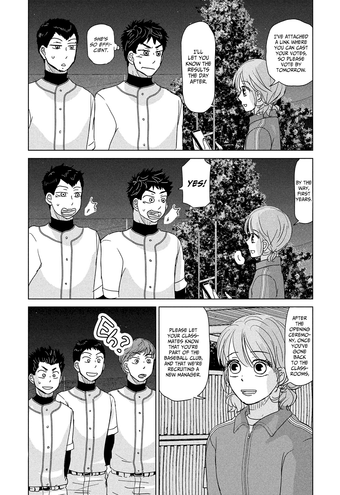 Ookiku Furikabutte chapter 189 page 10