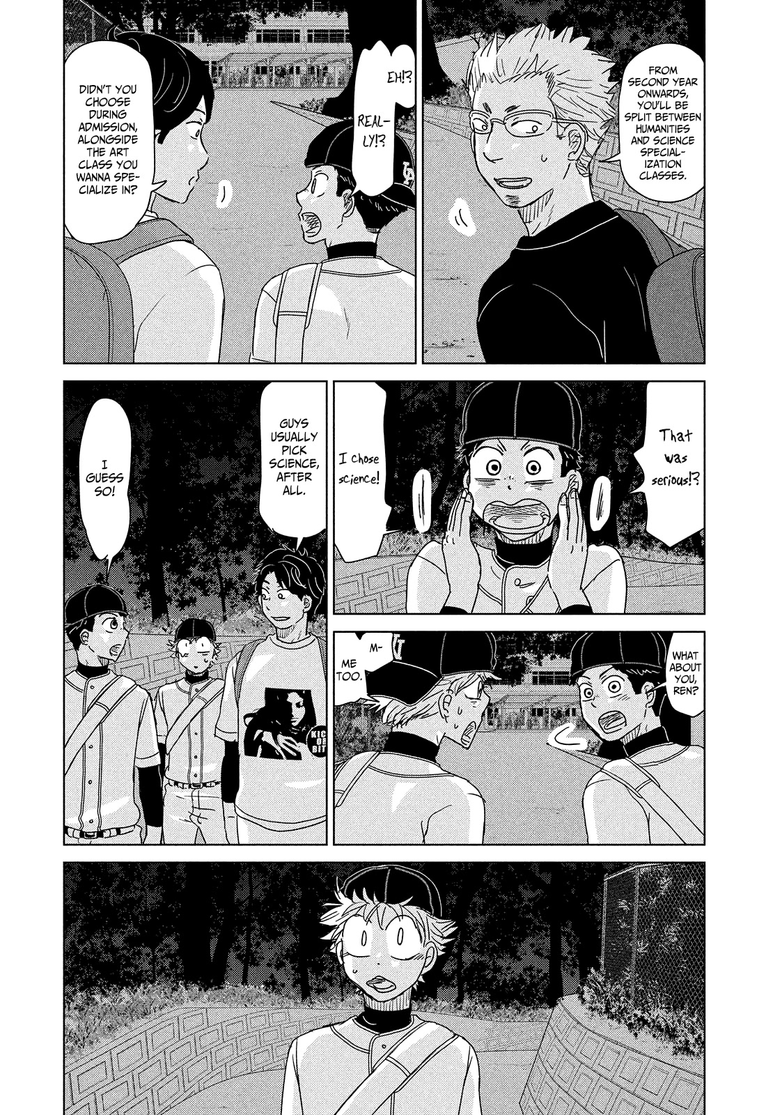 Ookiku Furikabutte chapter 189 page 14