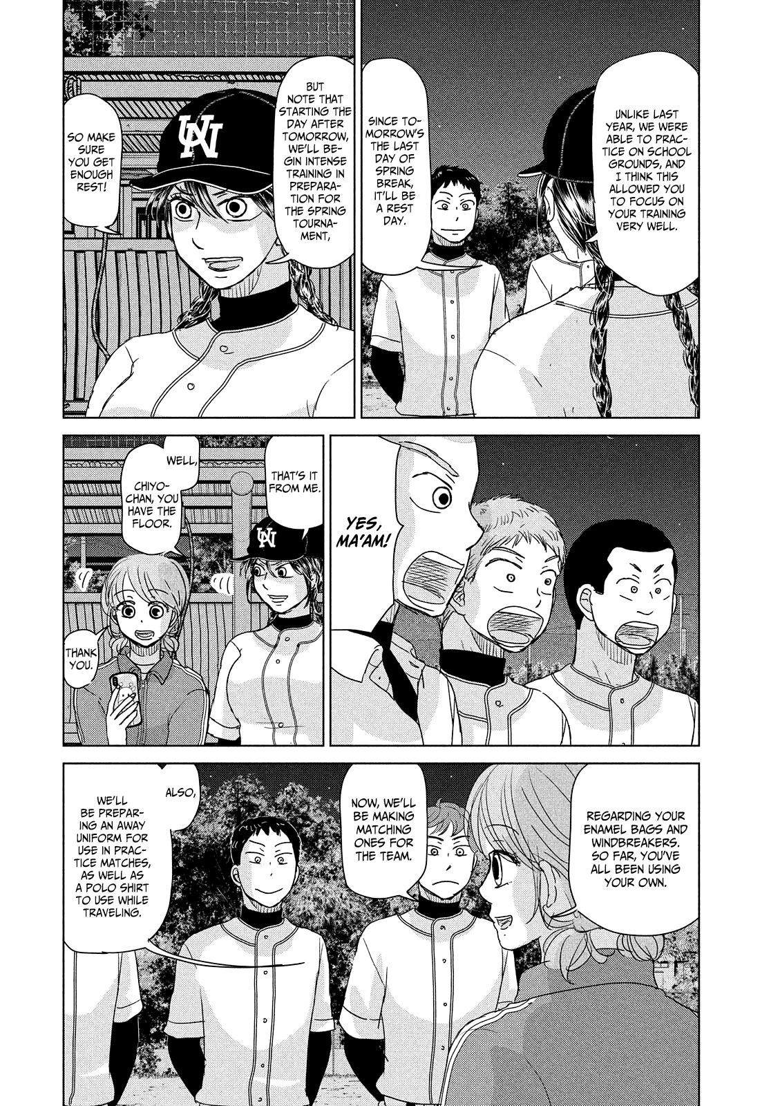 Ookiku Furikabutte chapter 189 page 8