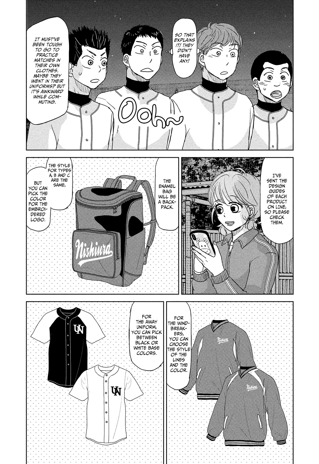 Ookiku Furikabutte chapter 189 page 9