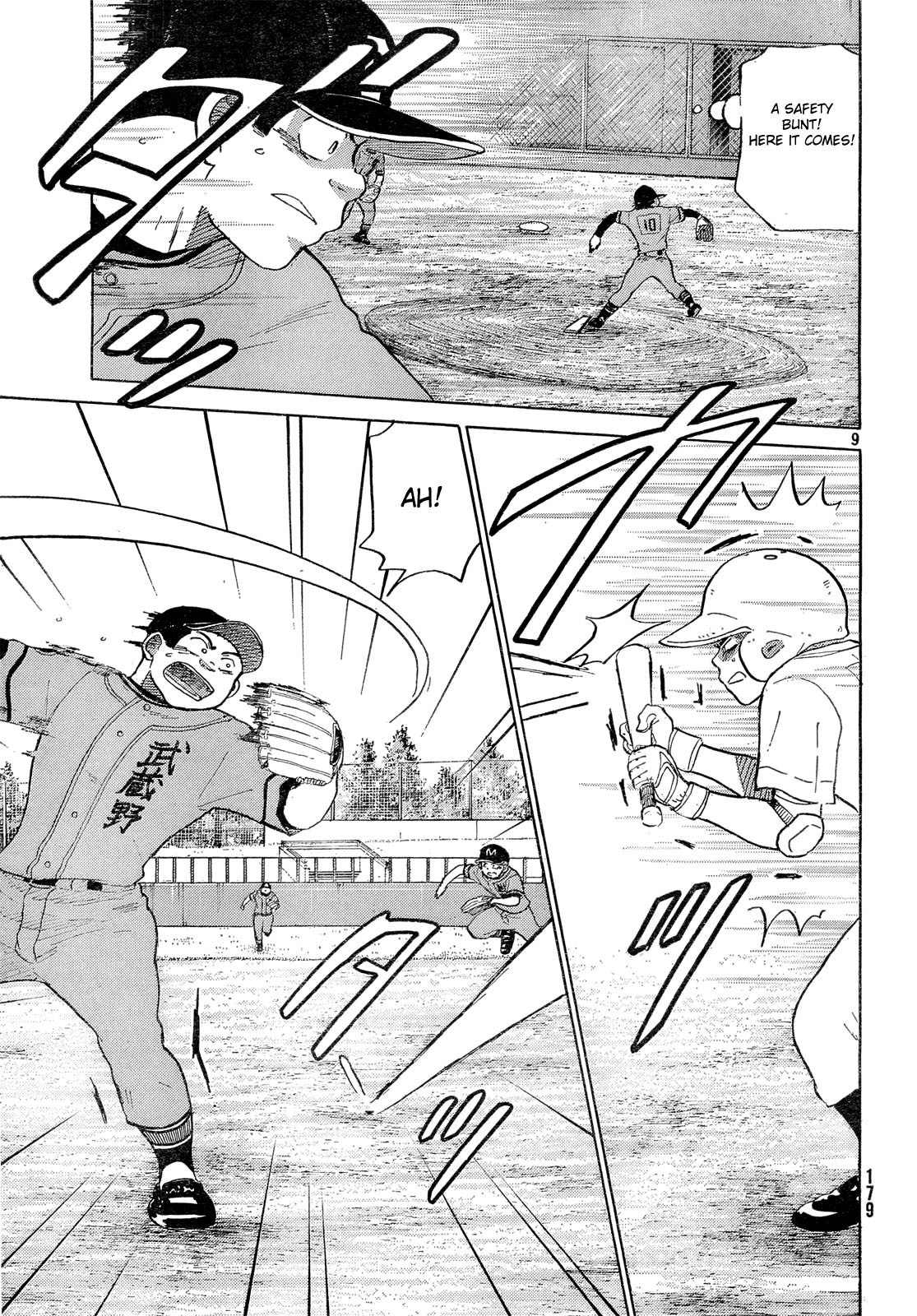 Ookiku Furikabutte chapter 62 page 10