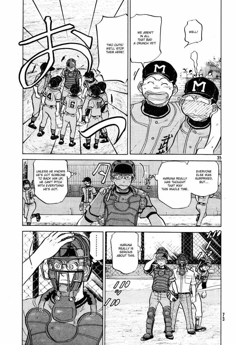 Ookiku Furikabutte chapter 71 page 36