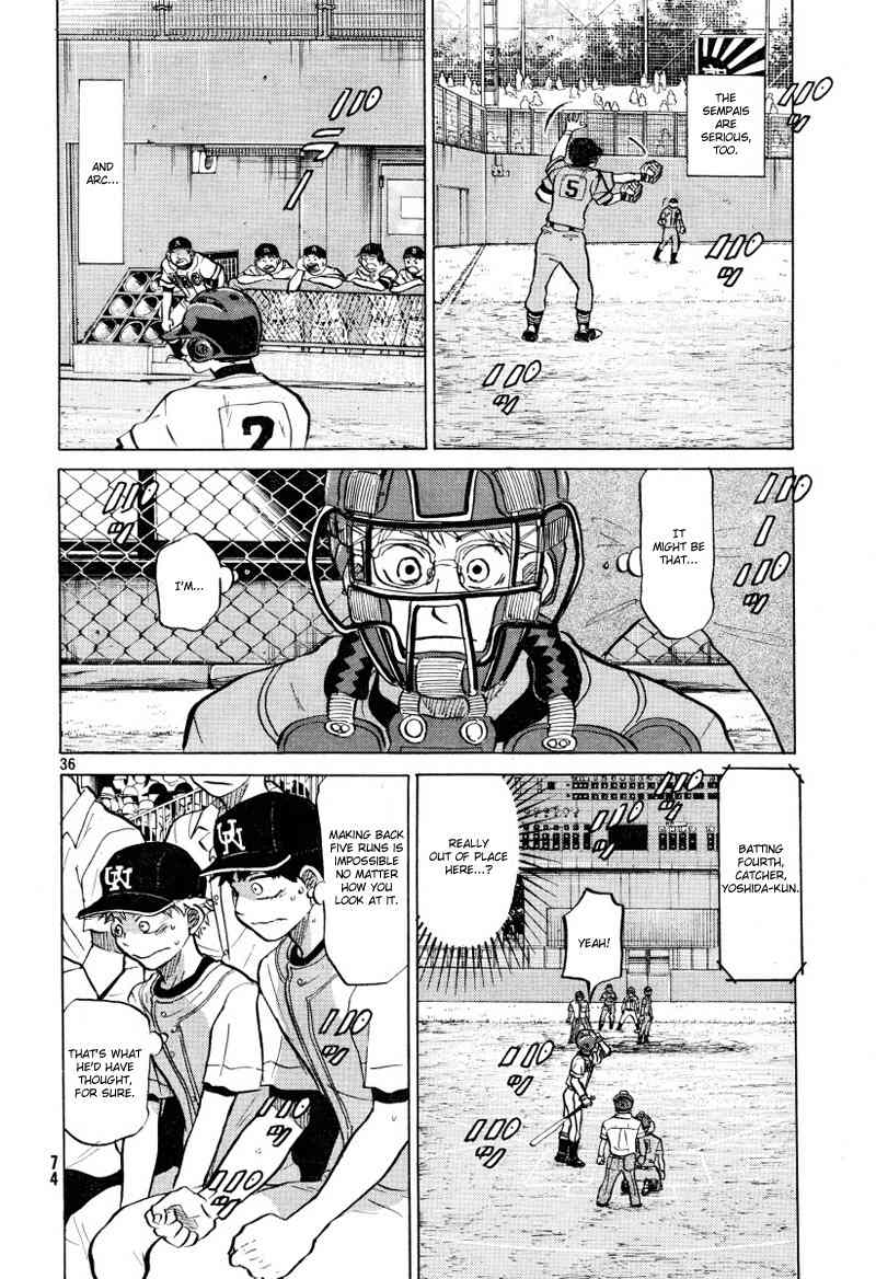 Ookiku Furikabutte chapter 71 page 37